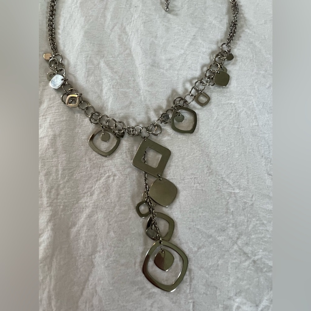 Lia Sophia silver necklace